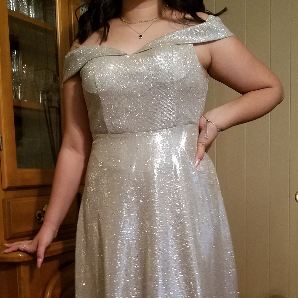 A formal party dress.